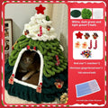 Christmas Tree Cat Nest DIY Kit